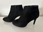 Zwarte enkellaarsjes, Zwart, Lage of Enkellaarzen, Ophalen of Verzenden, Zo goed als nieuw
