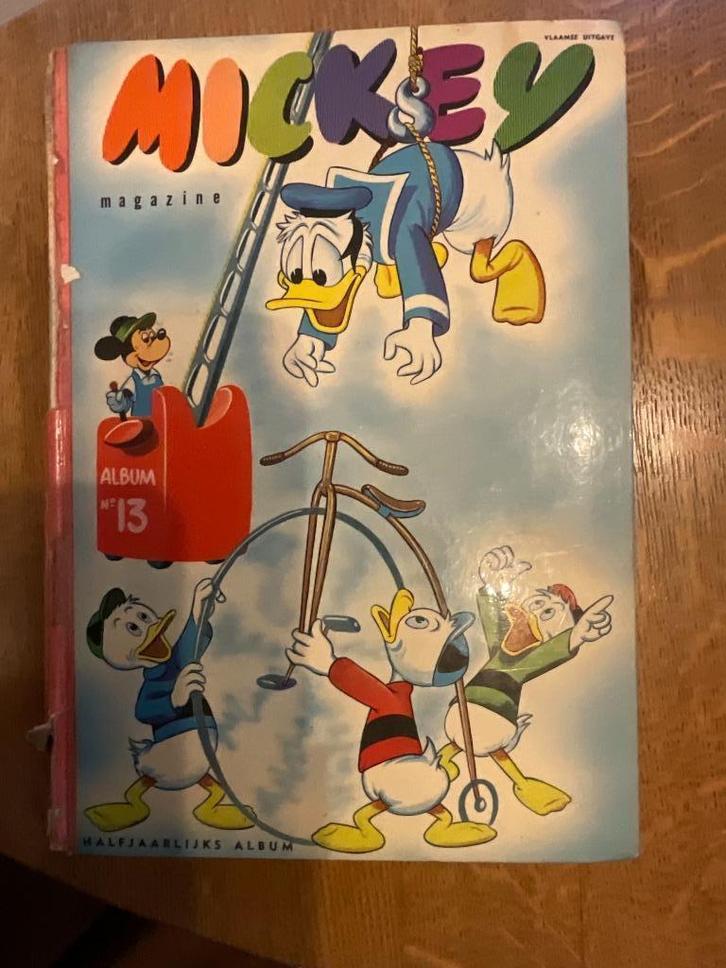 Disney verzamelalbum Mickey magazine nr 13 50s, Verzamelen, Disney, Verzenden