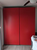 Hasvik schuifdeuren rood, Huis en Inrichting, 200 cm of meer, Gebruikt, Ophalen of Verzenden, 200 cm of meer