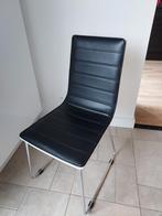 Eetkamerstoelen, Ophalen, Kunststof, Gebruikt, Zwart