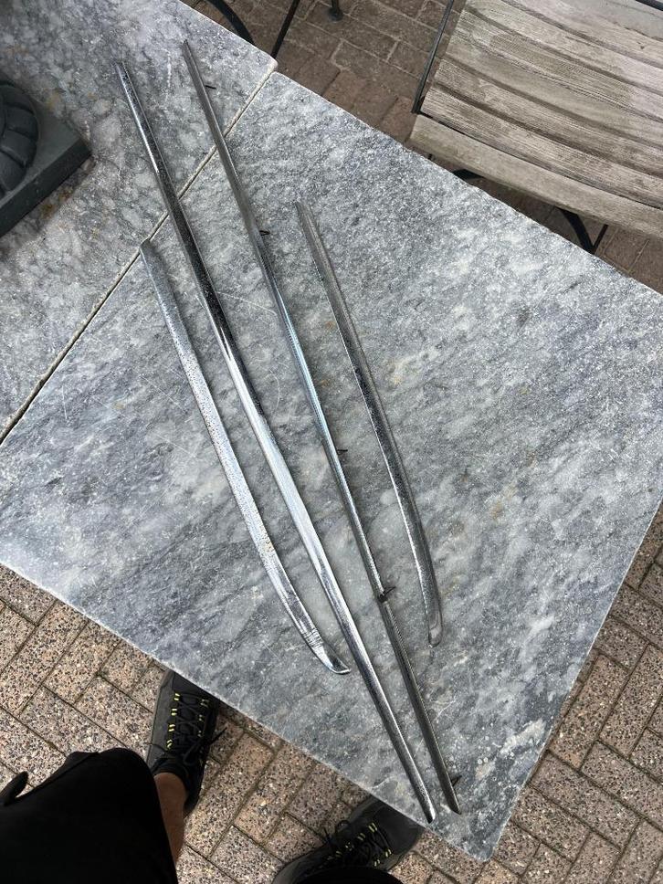 VW KG T14 Chromen raamrubberset 60-71, Auto diversen, Auto-accessoires, Gebruikt, Ophalen of Verzenden