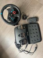 Zwarte logitech, Games en Spelcomputers, Spelcomputers | Sony Consoles | Accessoires, Ophalen, Zo goed als nieuw, Stuur of Pedalen