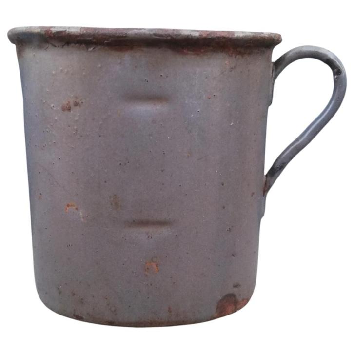 Seigneur allemand - Trinkbecher - 1918, Collections, Objets militaires | Général, Armée de terre, Enlèvement ou Envoi