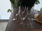 Set van 5 wijnglazen, Huis en Inrichting, Glas of Glazen, Ophalen of Verzenden, Effen, Glas