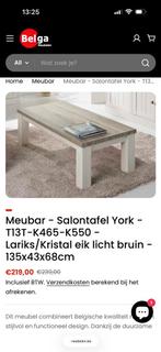 Landelijke salontafel collectie york, Ophalen, Zo goed als nieuw