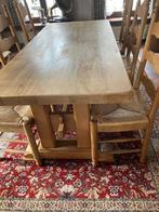 Eetplaats, Huis en Inrichting, Complete eetkamers, Ophalen, Zo goed als nieuw, Massief, 4 tot 6 stoelen