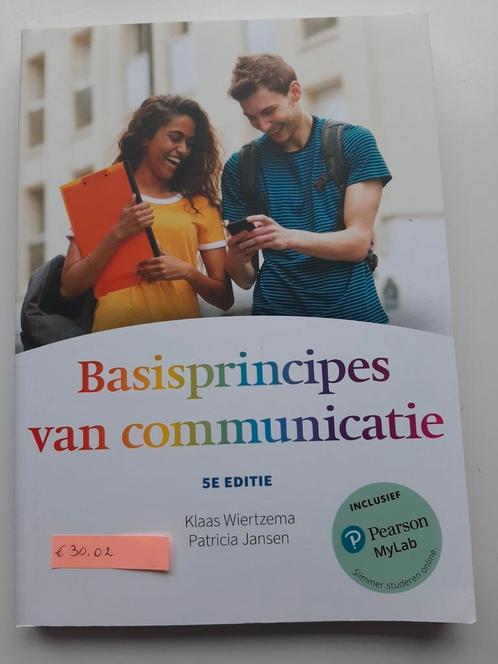 Basisprincipes van communicatie, 5e editie met MyLabNL toega, Boeken, Schoolboeken, Nieuw, Nederlands, Ophalen of Verzenden