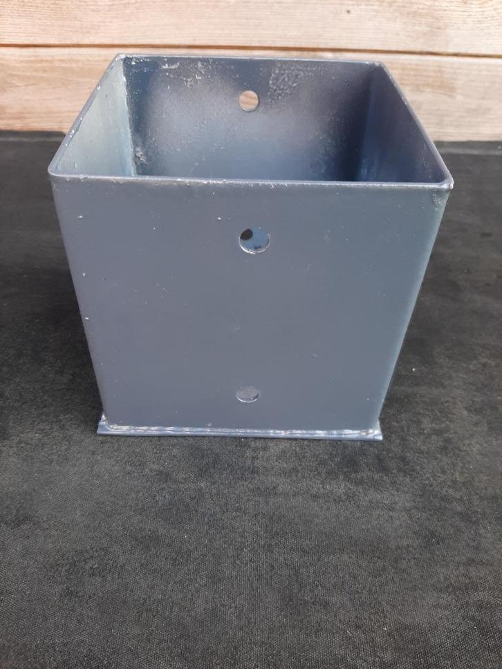 paalhouder 145 x 145 mm, thermisch verzinkt, Tuin en Terras, Palen, Balken en Planken, Nieuw, Ophalen of Verzenden