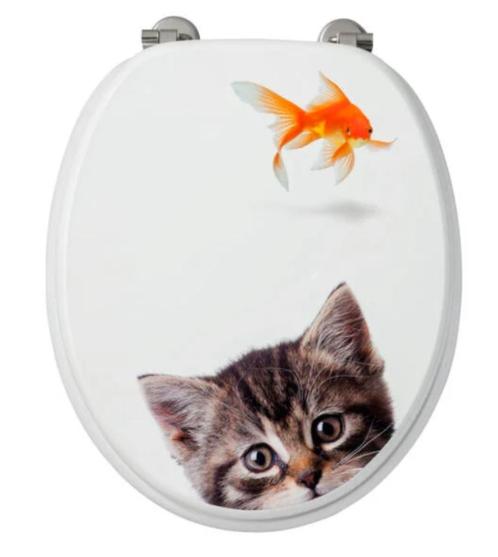 WC-bril merk Allibert, Doe-het-zelf en Bouw, Sanitair, Zo goed als nieuw, Toilet, Ophalen of Verzenden