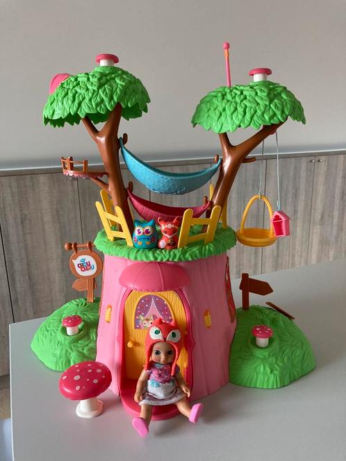 Mini Chou Chou treehouse, Enfants & Bébés, Jouets | Maisons de poupées, Comme neuf, Maison de poupées, Enlèvement ou Envoi