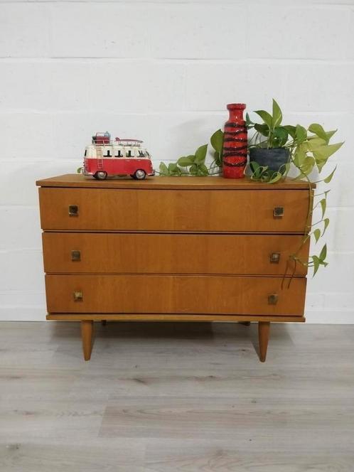 Vintage midcentury ladekast | commode | retro, Huis en Inrichting, Kasten | Ladekasten, Ophalen