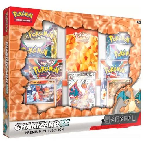 Boîte Pokémon Premium EX Charizard 39,95 €, Hobby & Loisirs créatifs, Jeux de cartes à collectionner | Pokémon, Neuf, Booster