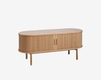 TV meubel, dressoir  Scandinavisch, Rotan Deens eiken met 2, Huis en Inrichting, Ophalen, 100 tot 150 cm, Eikenhout, Nieuw