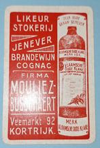 Carte à jouer Kortrijk — Distillerie Mouliez, red_129, Enlèvement ou Envoi, Utilisé, Carte(s) à jouer
