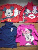 6 Mickey & Minnie Mousse T-shirt/rolkraag 104-116, Disney, Gebruikt, Jongen of Meisje, Ophalen of Verzenden