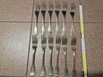 verzilverd vorken set 12 stuks, Antiek en Kunst, Ophalen of Verzenden
