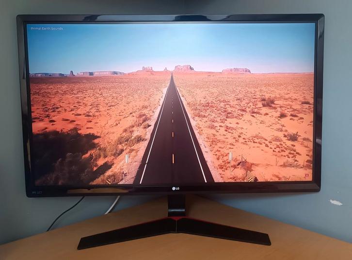 LG 27MP59G-P 27" IPS Full HD Gaming Monitor, Computers en Software, Monitoren, Zo goed als nieuw, 61 t/m 100 Hz, DisplayPort, HDMI