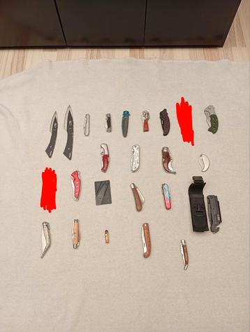 Lot couteaux, Enlèvement, Comme neuf