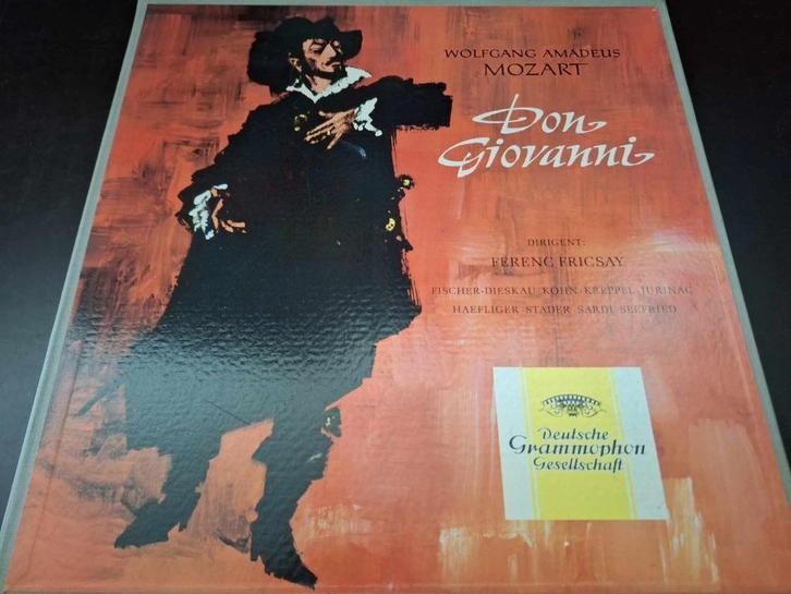 Mozart / Fricsay - Don Giovanni Box 3 x Lp's Vinyl, Cd's en Dvd's, Vinyl | Klassiek, Gebruikt, Classicisme, Opera of Operette