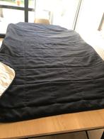 Zwarte bedsprei: kan nog dienen voor creatieveling?, Huis en Inrichting, Ophalen of Verzenden, Gebruikt