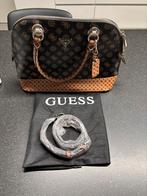 GUESS, Handtassen en Accessoires, Tassen | Damestassen, Ophalen, Zo goed als nieuw, Bruin, Handtas