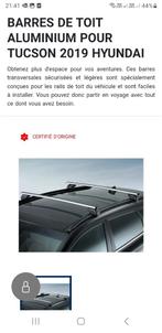 Barres de toit Hyundai Tucson 2019, Auto-onderdelen, Overige Auto-onderdelen, Ophalen, Nieuw, Hyundai