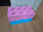 2 Lego opbergdozen, Ophalen, Gebruikt, Lego