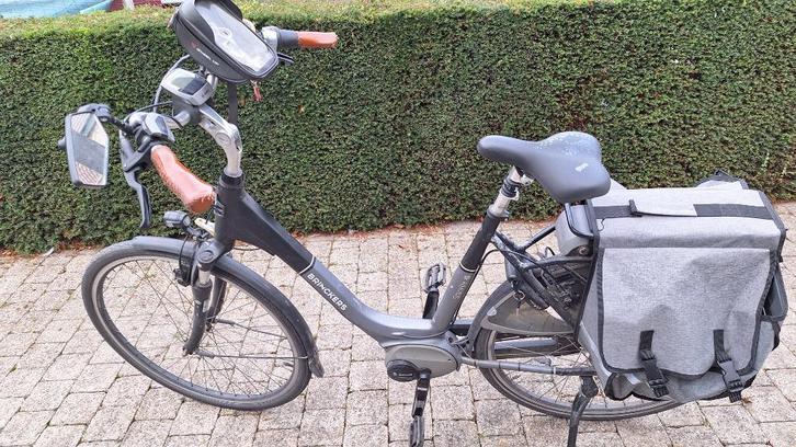 Brinckers Granville M8 400 electrische fiets, Fietsen en Brommers, Elektrische fietsen, Gebruikt, Brinckers, 55 tot 59 cm, 50 km per accu of meer