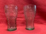 2 geribte coca cola glazen, Enlèvement ou Envoi, Neuf, Verre à soda