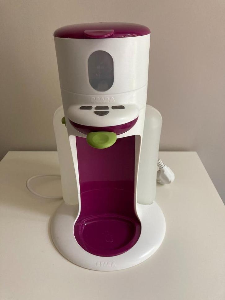 Beaba Bib Expresso paars/wit, Kinderen en Baby's, Babyvoeding en Toebehoren, Zo goed als nieuw, Flessen- of potjesverwarmer, Ophalen