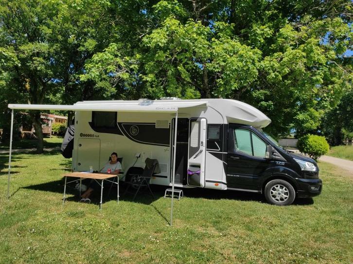 Camper (2024) in perfecte staat., Caravanes & Camping, Camping-cars, Particulier, Benimar, Automatique, Climatisation, Réfrigérateur