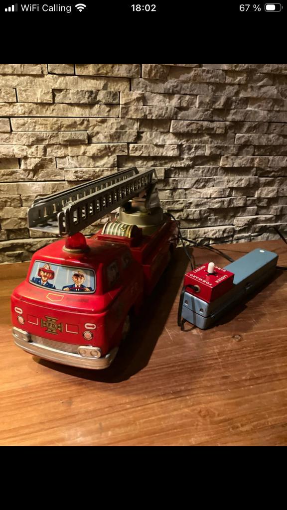 Camion de pompier, Verzamelen, Speelgoed, Gebruikt, Ophalen of Verzenden