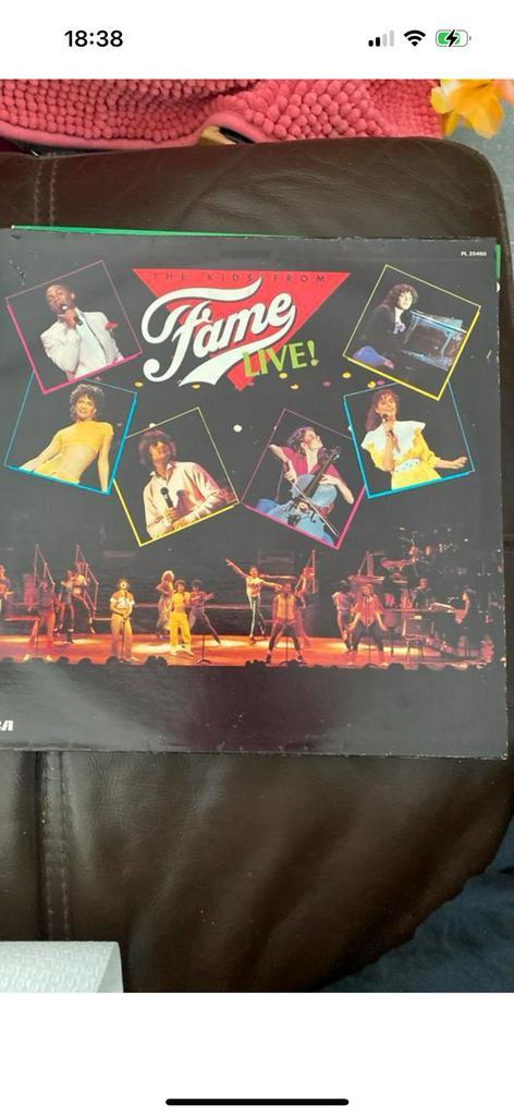 ALS NIEUW ZONDER KRASSEN LP 12 INCH FAME / LIVE !, Cd's en Dvd's, Vinyl | Pop, 12 inch, Ophalen of Verzenden