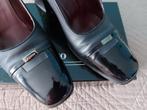 Zwarte pumps leder  Maat 37,5, Ophalen, Pumps, Zwart, Zo goed als nieuw