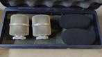 2x Vintage Shure A81G grill/microfoonkop (voor SM81), Muziek en Instrumenten, Microfoons, Ophalen, Gebruikt, Overige typen
