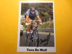 Wielerkaart 1977  team  bwb  fons de wolf signe, Verzenden, Zo goed als nieuw