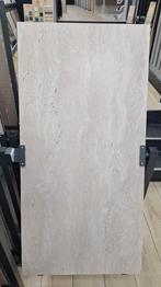 22€/M - CARRELAGE EFFET TRAVERTIN 60X120 RECT, Enlèvement, Neuf, Céramique, Carrelage de sol
