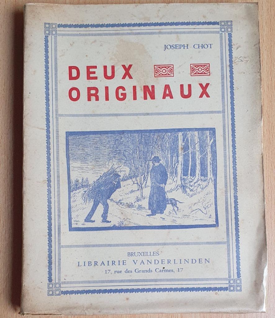 Joseph Chot - Deux Originaux, Enlèvement ou Envoi, Utilisé, Joseph Chot, Belgique