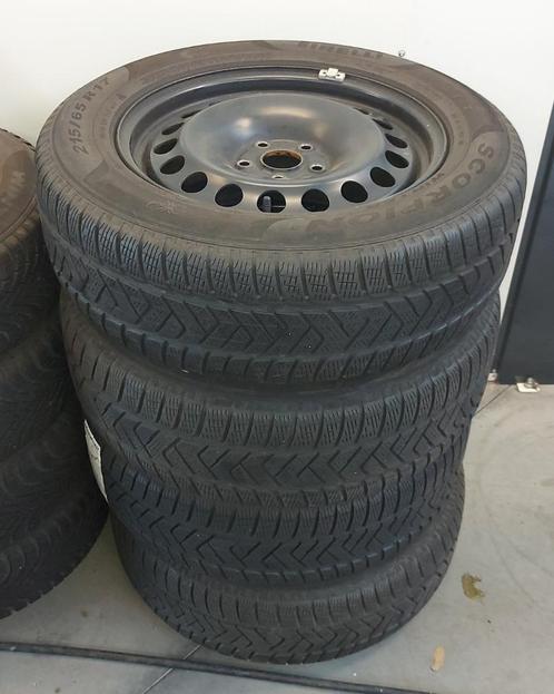 Winterbanden Pirelli + ijzeren velgen - Scorpion, Auto diversen, Autosport-onderdelen, Gebruikt, Ophalen