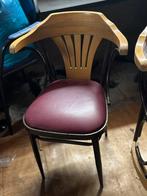 Stoel, bistro en tafel, Tuin en Terras, Ophalen, Gebruikt, Hout