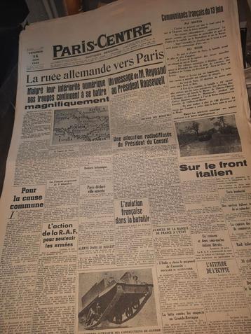 Paris-Centre 11 juin 1940 beschikbaar voor biedingen