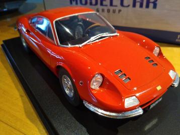FERRARI DINO 246 GT 1971 MCG 1:18 THE PERSUADERS MINT & BOX, Enlèvement ou Envoi, Comme neuf, Voiture, Autres marques