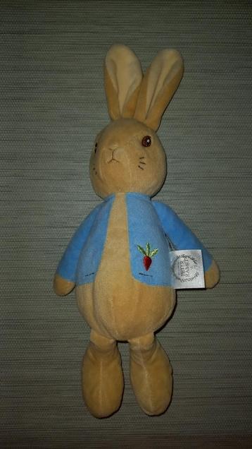 Peluche Lapin Pieter, Enlèvement ou Envoi, Utilisé, Lapin