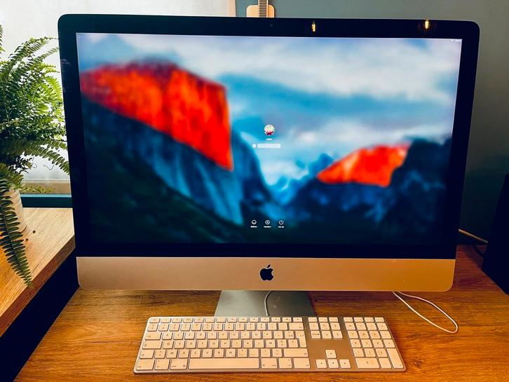 iMac Apple - 27 inch - 3,2GHz - 8 GB - 1TB Fusion Drive, Computers en Software, Apple Desktops, Zo goed als nieuw, iMac, SSD, 3 tot 4 Ghz