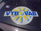 stickers VTB - VAB, Verzamelen, Ophalen of Verzenden, Zo goed als nieuw, Bedrijf of Vereniging