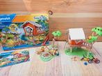 Playmobil Boomhut met glijbaan 71001, Ophalen of Verzenden, Zo goed als nieuw, Complete set