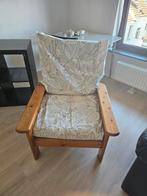 Fauteuil 1 personne bois plein (pas Ikea ,), Ophalen, Gebruikt, Hout