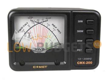 Comet CMX-200 Kruisnaald SWR Meter 1.6-200 MHz, Envoi