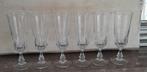 6 prachtige kristallen champagne flute,s.15 euro p.st., Enlèvement ou Envoi