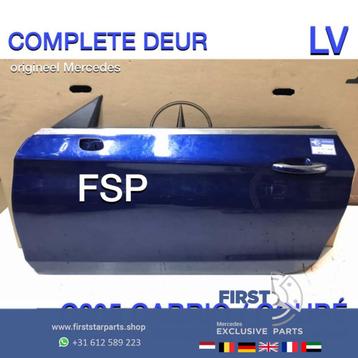 C205 A205 COMPLEET PORTIER W205 C Klasse Cabrio Coupé DEUR L beschikbaar voor biedingen